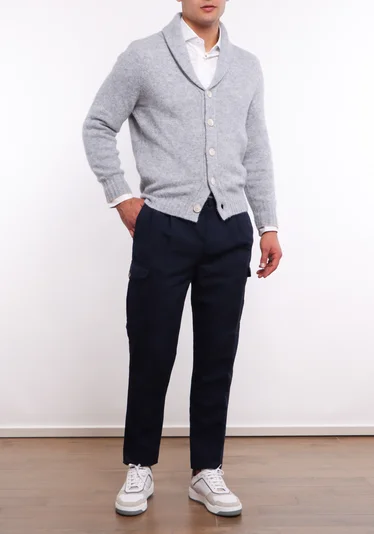 Брюки цвет синий — превью 2