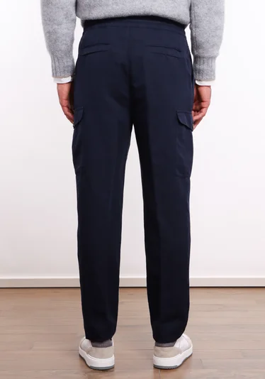 Брюки цвет синий — превью 4