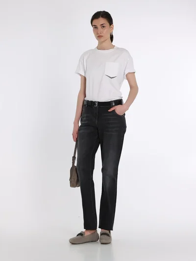 Футболка цвет белый — превью 3