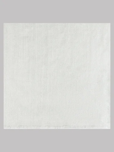 Шарф цвет белый — превью 1