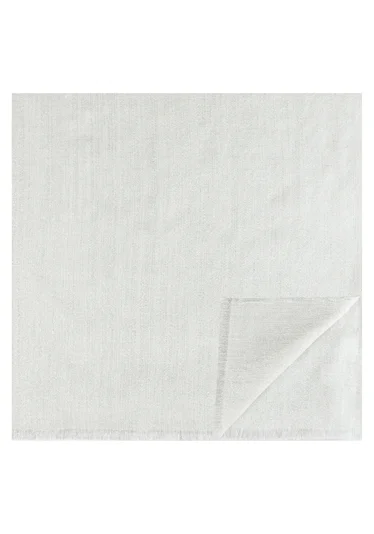 Шарф цвет белый — превью 2