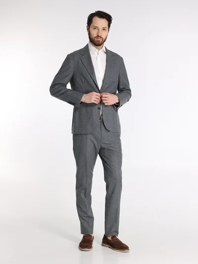 Пиджак цвет серый — превью 5