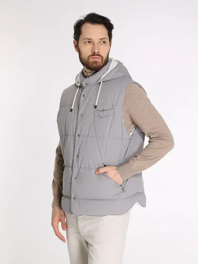 Жилет цвет серый — превью 2