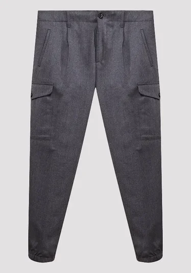 Брюки цвет темно-серый — превью 1