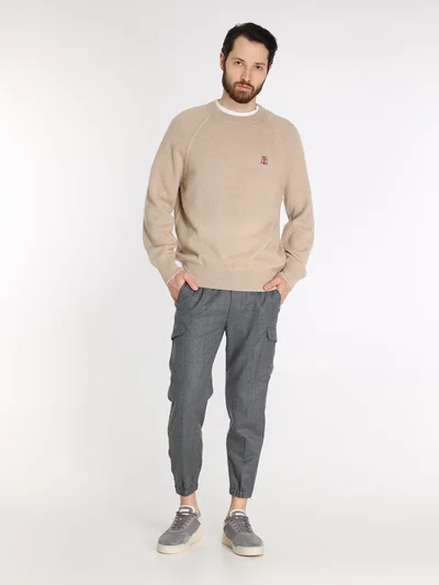 Брюки цвет темно-серый — превью 4