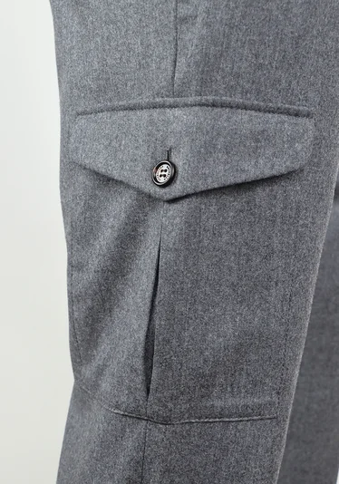 Брюки цвет темно-серый — превью 5