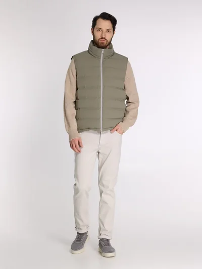 Жилет цвет хаки — превью 4