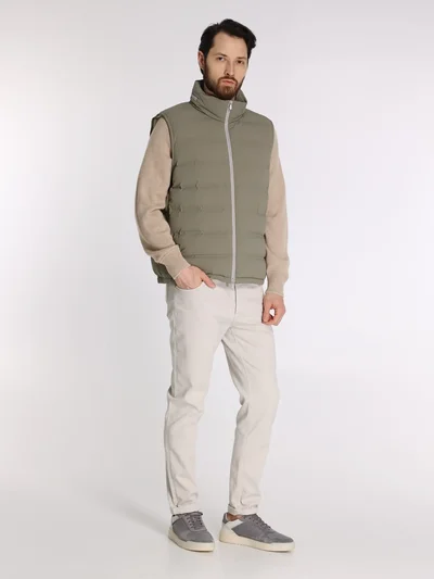 Жилет цвет хаки — превью 6