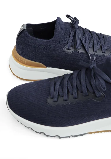 Кроссовки цвет синий — превью 5