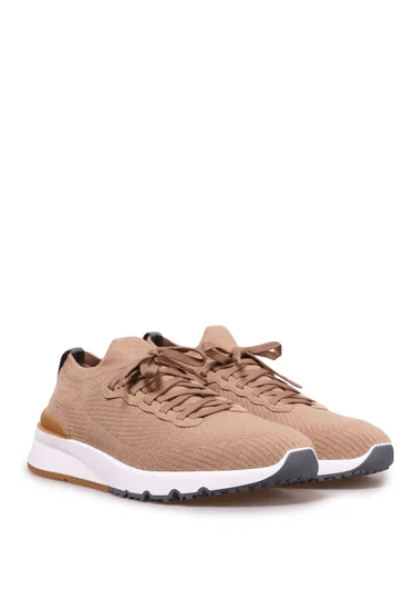 Кроссовки цвет темно-бежевый — превью 2