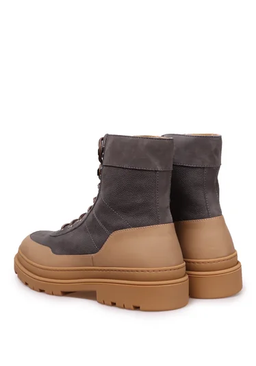 Ботинки цвет серый — превью 3