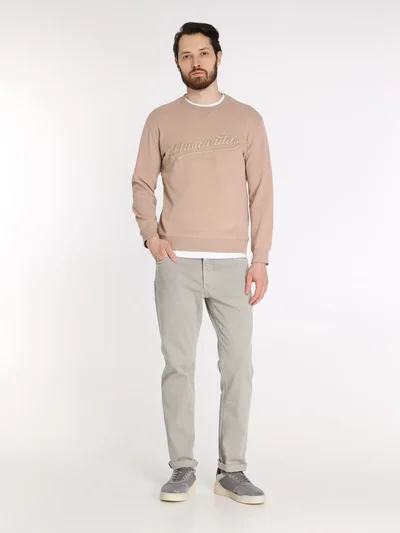 Толстовка цвет бежевый — превью 4