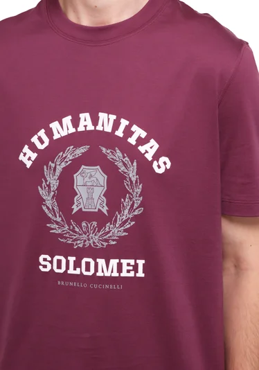 Футболка цвет ягодный — превью 5