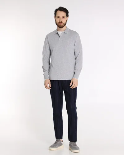 Поло цвет синий-кобальт — превью 3