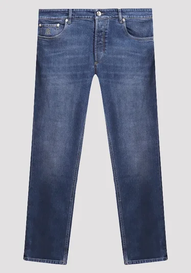 Джинсы цвет синий — превью 1