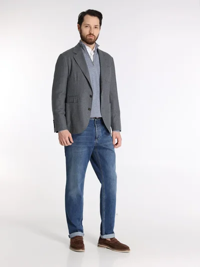 Джинсы цвет синий — превью 2