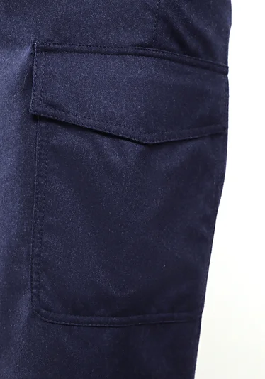 Брюки цвет темно-синий — превью 7