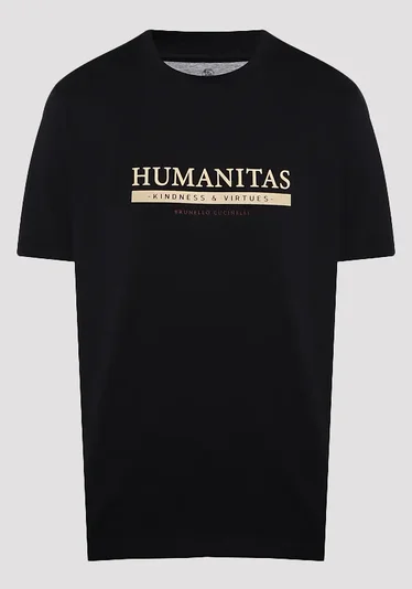 Футболка цвет черный — превью 1