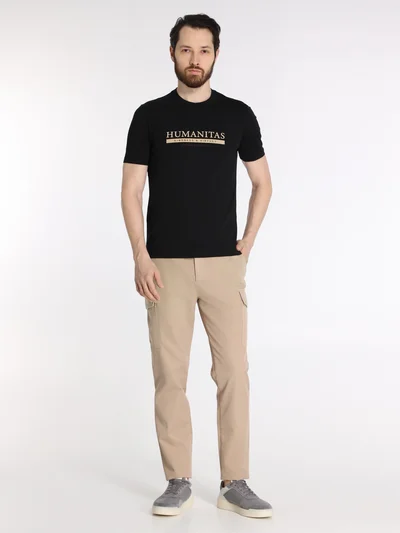 Футболка цвет черный — превью 3