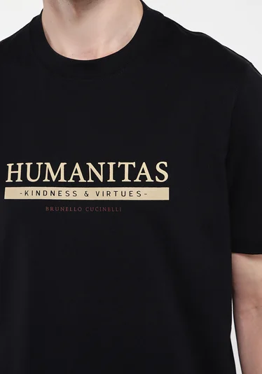 Футболка цвет черный — превью 5