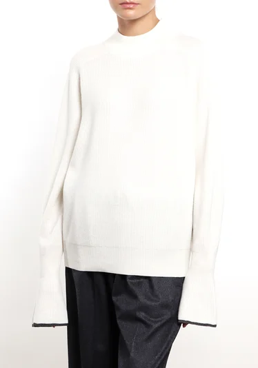 Джемпер цвет белый — превью 3