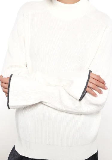 Джемпер цвет белый — превью 5