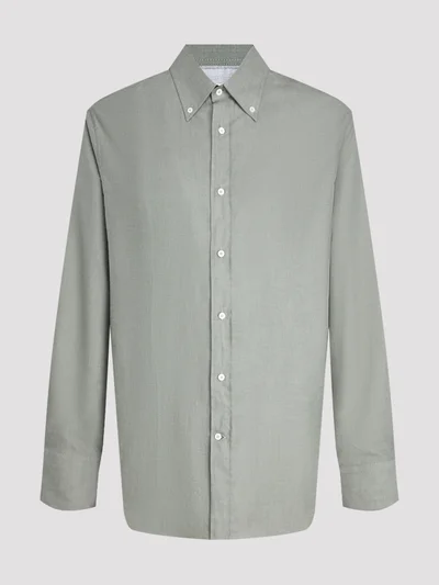 Рубашка цвет хаки — превью 1