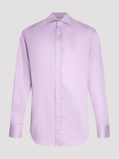 Рубашка цвет розовый — превью 1