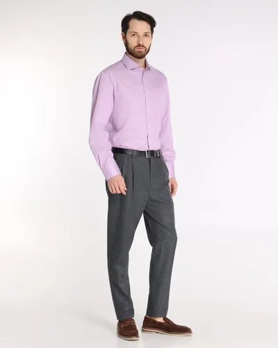 Рубашка цвет розовый — превью 3