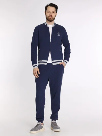 Брюки цвет синий — превью 3