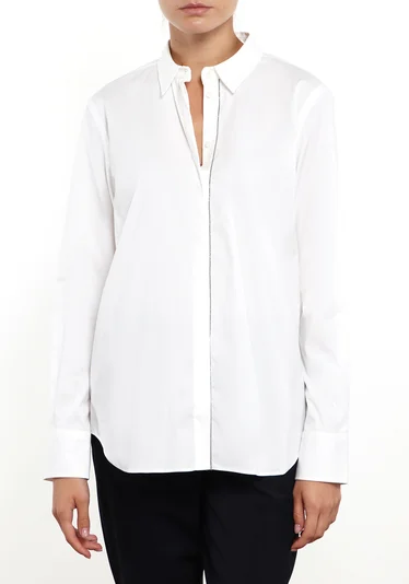 Рубашка цвет белый — превью 3