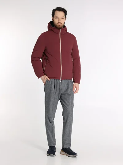 Пуховик цвет синий — превью 6