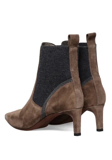 Ботильоны цвет средне-коричневый — превью 3