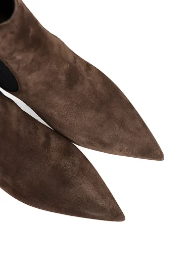 Ботильоны цвет средне-коричневый — превью 4