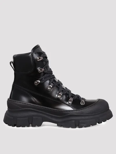 Ботинки цвет черный — превью 1