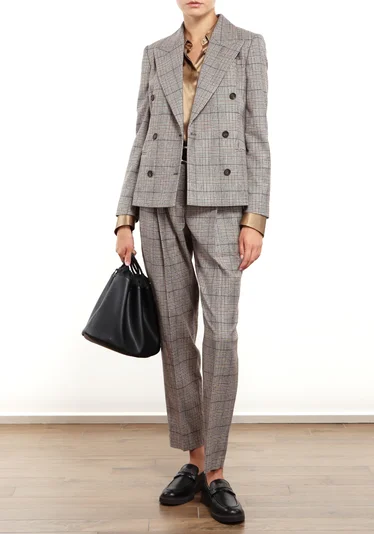 Костюм цвет бежево-коричневый — превью 2