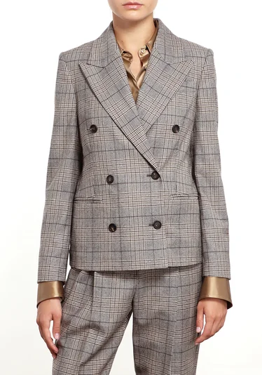 Костюм цвет бежево-коричневый — превью 3