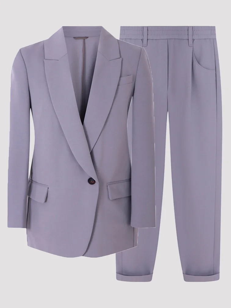 Костюм цвет синий