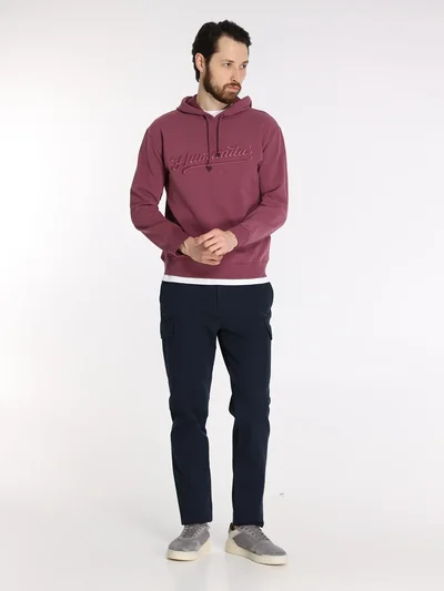 Брюки цвет темно-синий — превью 3