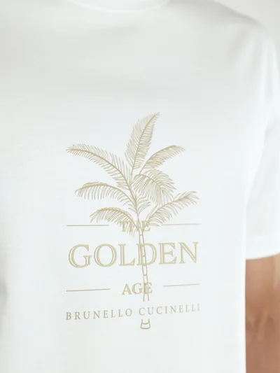 Футболка цвет белый — превью 5