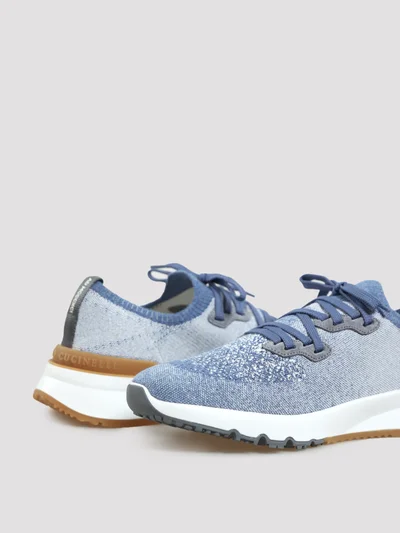 Кроссовки цвет темно-синий — превью 4