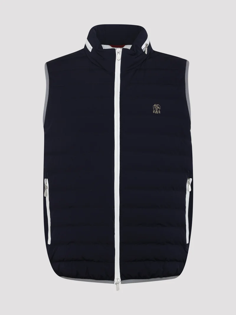 Жилет цвет синий