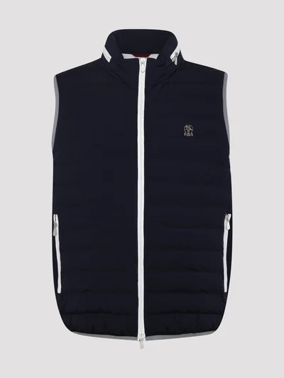 Жилет цвет синий — превью 1