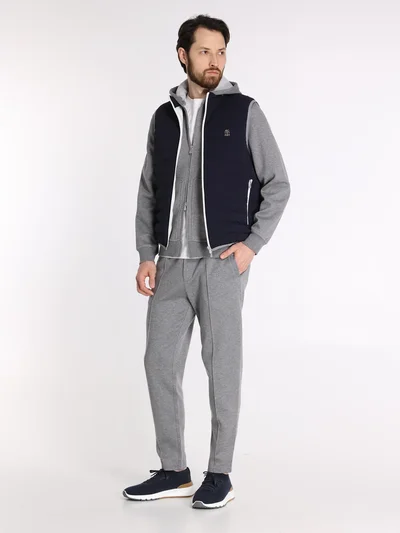 Жилет цвет синий — превью 3