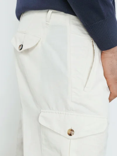 Брюки цвет натуральный — превью 5