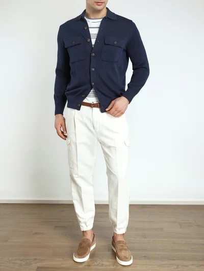 Кардиган цвет синий — превью 2