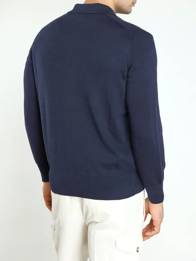 Кардиган цвет синий — превью 4