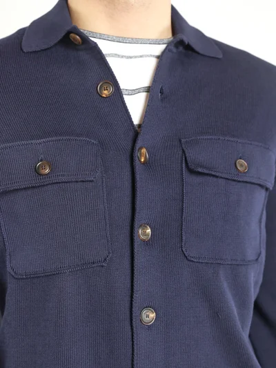 Кардиган цвет синий — превью 5