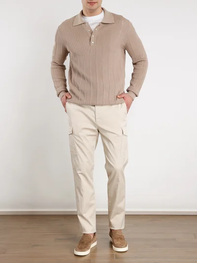 Джемпер цвет бежевый — превью 2