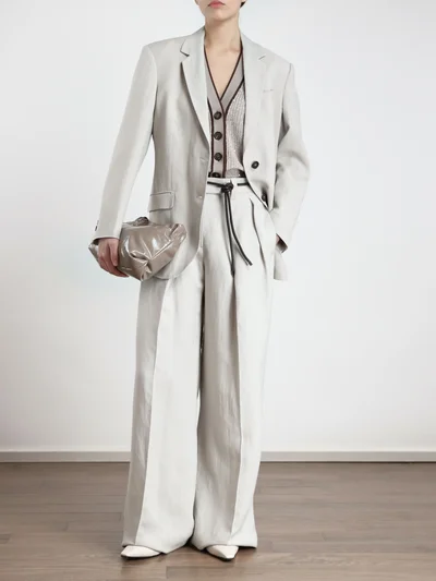 Жакет цвет жемчуг — превью 2